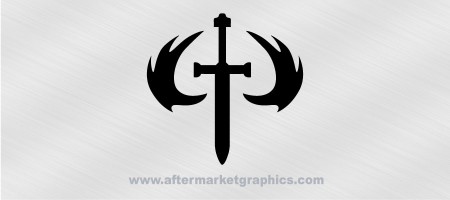 Halo Sword Emblem Decal